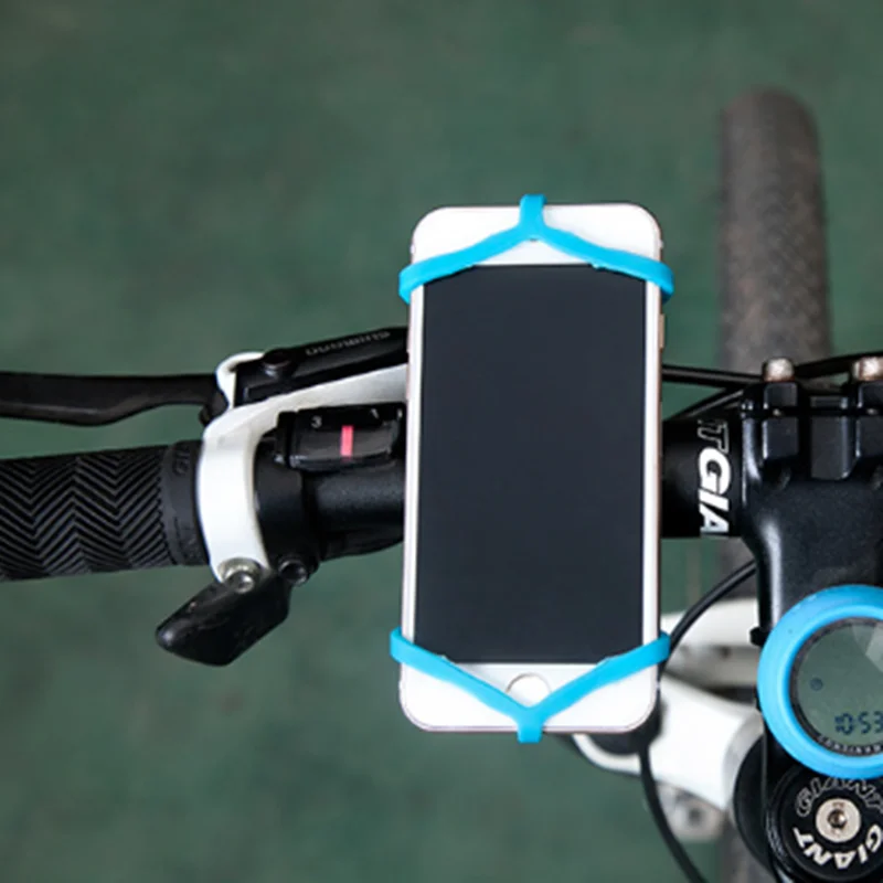 Женский эластичный крепежный силиконовый ремень для велосипеда | Мобильные