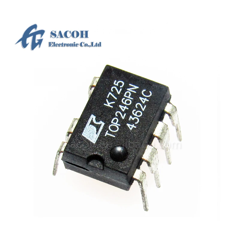 10 шт./лот новый оригинальный TOP246PN TOP246P TOP246 или TOP245PN TOP245P DIP-7 встроенный автономный