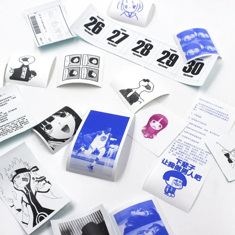 3 рулона печать наклеек бумага прямая термальная с самоклеющейся 57*30 мм (2 17*1 18