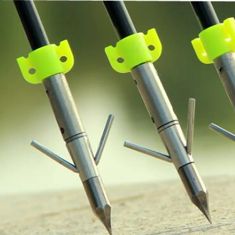 6 шт. 33 дюймов стрельба из лука Рыбная ловля Стрела диаметр 8 мм стрелы наконечники