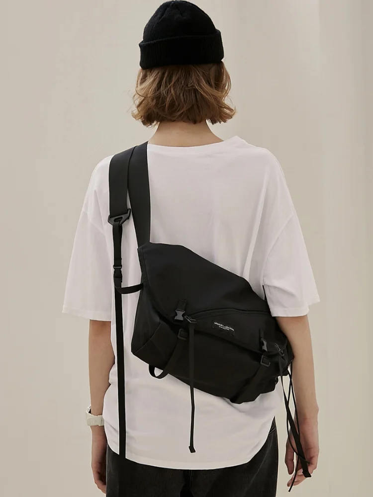Sports Backpack Shoulder Bag Crossbody Bag Men Messenger Bag Working Style Bag Shoulder Bag Celebrity Same Style Bag