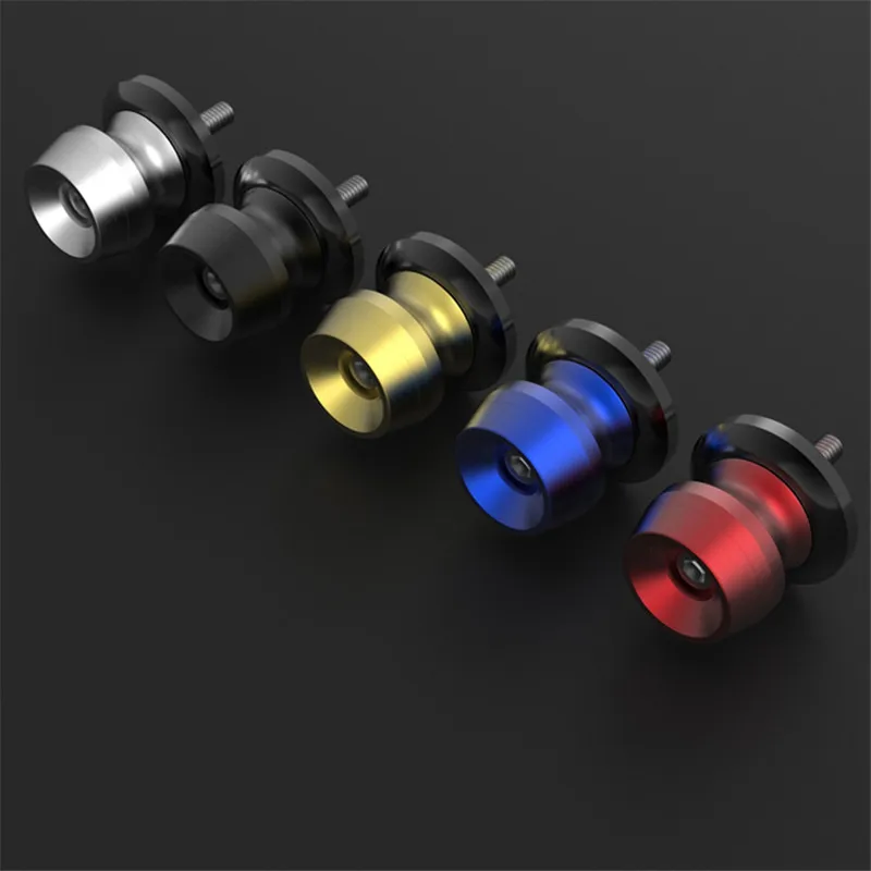 

A Pair Metal Motorcycle Accessories Motorbike Stand Screw for Yamaha Suzuki Kawasaki Honda Moto Swingarm Spools Slider Universal