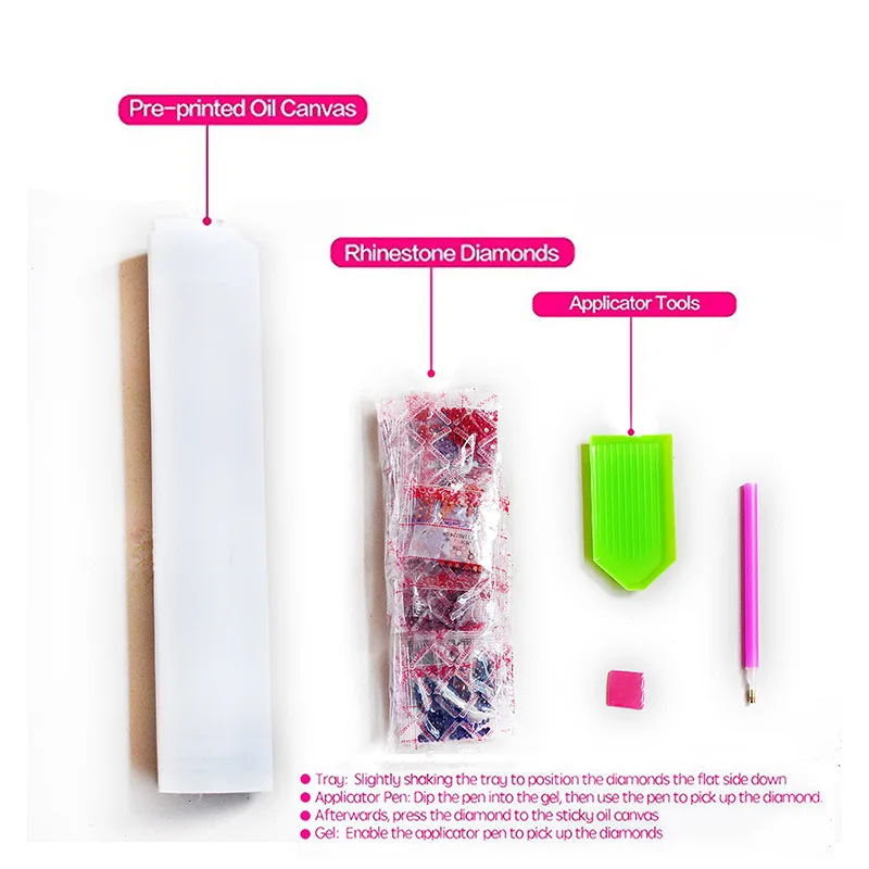 Алмазная вышивка мультфильм серии 5D DIY Алмазный Круглый Алмаз крестиком | Дом и