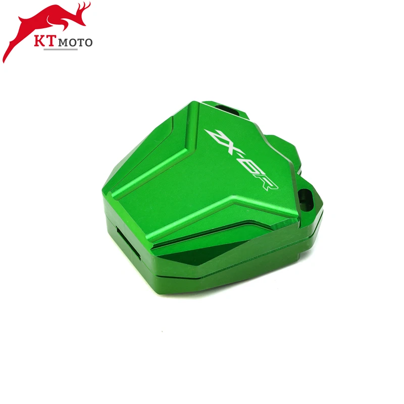 2020 NEW Motorcycle CNC Aluminum Key Case Cover Shell For Kawasaki ZX-6R Ninja ZX6R 636 2008-2020 2019 key protective case | Автомобили и
