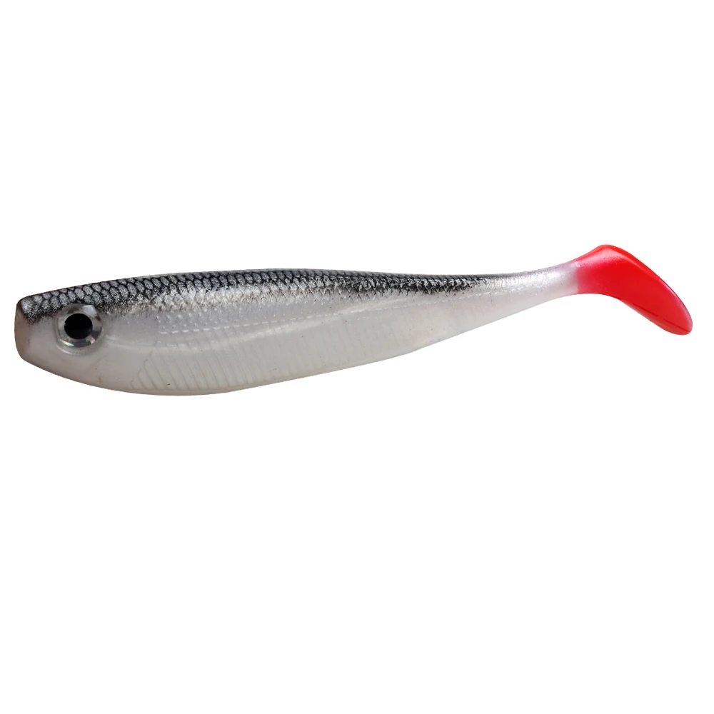 4 шт приманки для рыбалки мягкие 115 мм 11 г силиконовые бас щука Minnow Swimbait Пластик