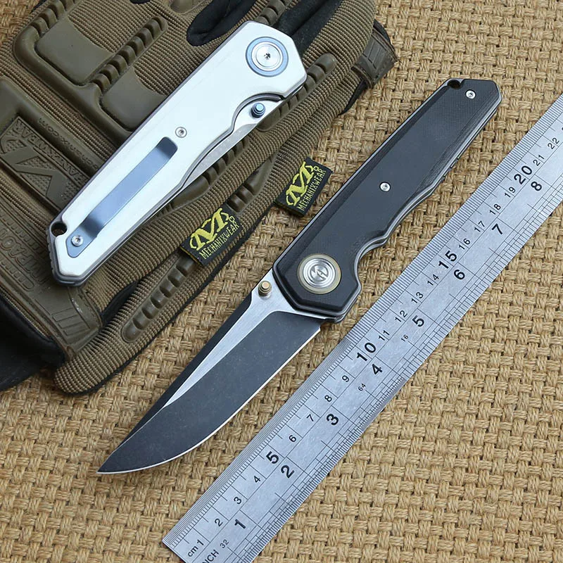 Тактический складной нож MAXACE samurai клинок K110 с шарикоподшипником рукоятка G10 для
