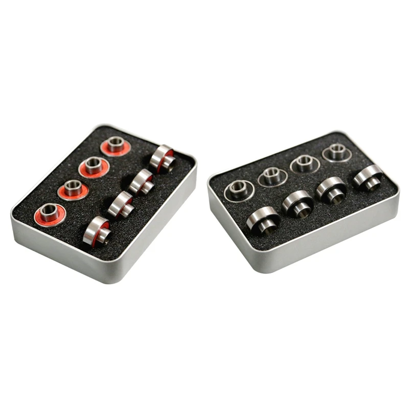 

8 шт./компл. подшипник для скейтборда, профессиональный подшипник для длинной доски, высокоскоростные бесшумные подшипники