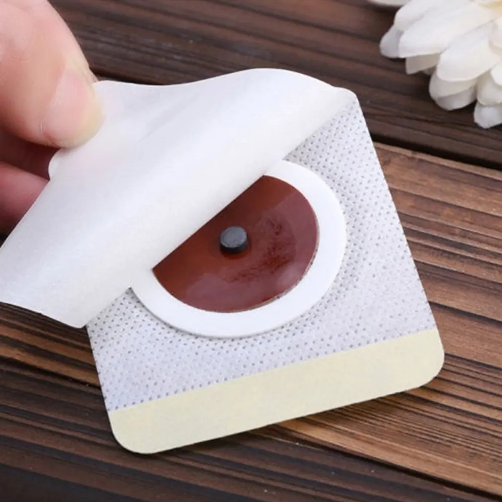 30 шт. китайская медицина похудение пупка стикер Магнитный Тонкий Детокс клейкий