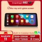 Мультимедийное радио, подходит для BMW 5 серии E60 E61 E63 E64 2004-2010 3 серии E90 E91 E92 2005-2012, Android 11 256G