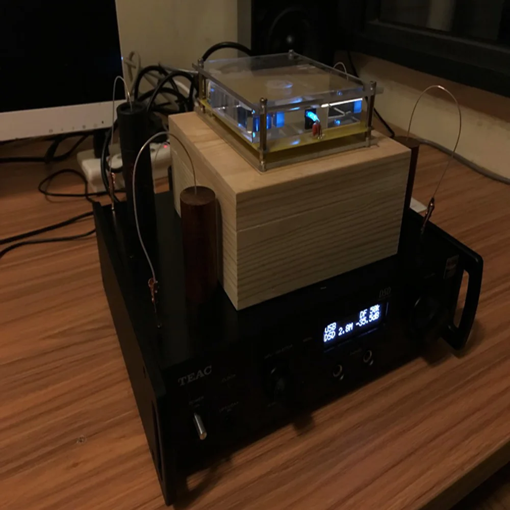 Высококачественный аудиокабель HiFi шумоизолятор с заземляющей петлей GND черное