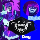 LOL KDA Kda Akali Косплей Маска ночные огни Пылезащитная маска Зимняя Маска