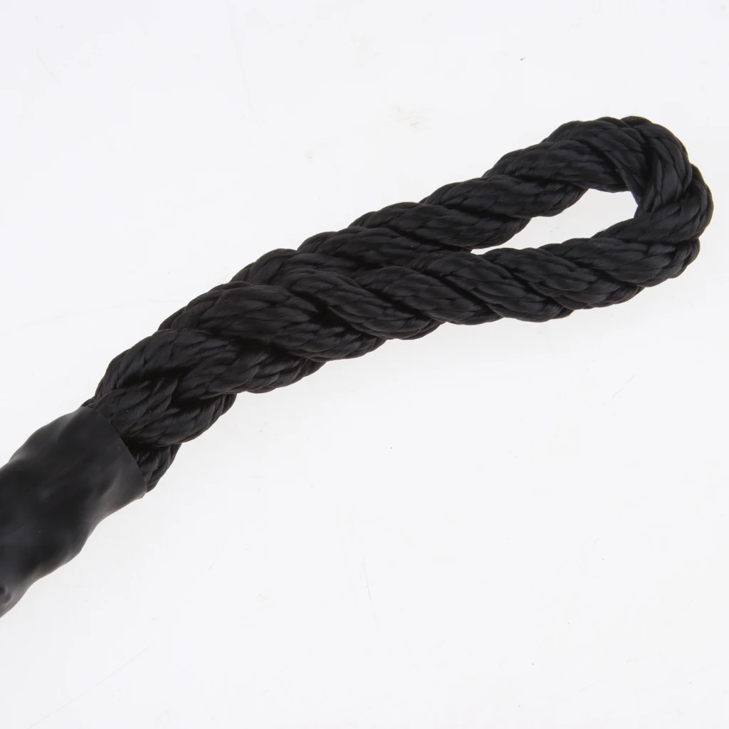 

Black Double Braid 3/8'x6.5' Boat BUMPER LINES Marine Docking Rope