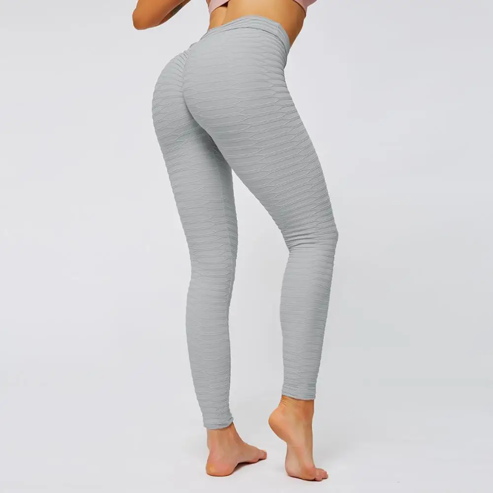 Бесшовные леггинсы с высокой талией штаны для йоги сетчатые спортивные женские