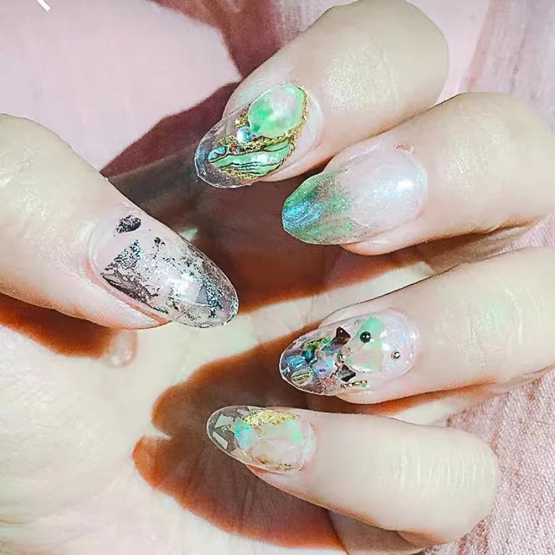 1 шт. кусочки ракушек для маникюра в японском стиле | Дом и сад