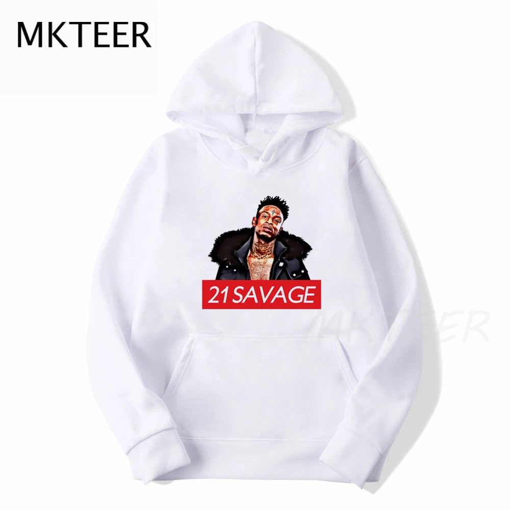 В стиле хип хоп 21 Savage реперские кепки 2020 панк Для женщин мужчин толстовки Harajuku