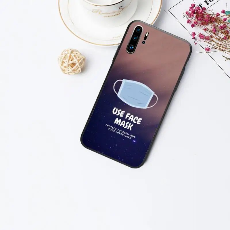 Чехлы honor 8x с изображением маски для etui huawei p20 p30 p40 pro mate 10 20 30 lite p smart y7 2019 plus nova 3I|Бамперы| |