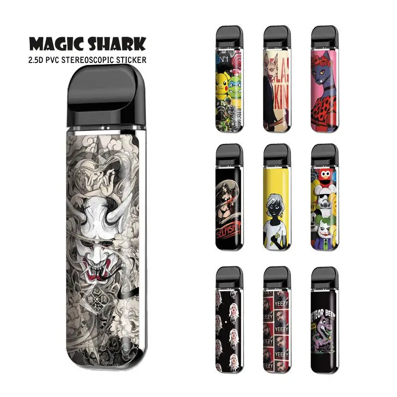 Ударопрочный чехол Magic Shark Cat Woman Devil Pikachu для Smok Novo наклейка пленка 176-185 | Мобильные