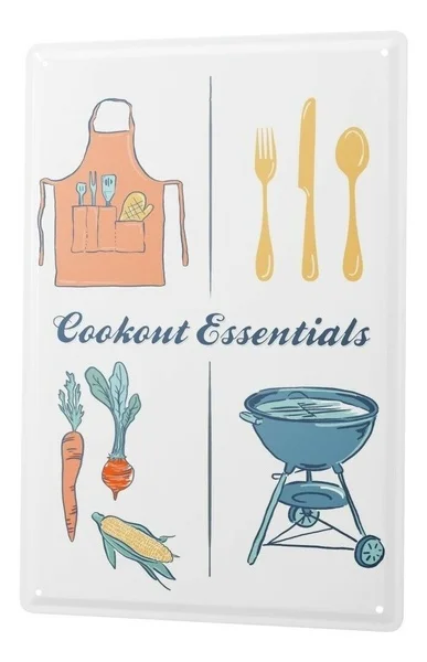 

Жестяная вывеска интересные кухонные принадлежности для готовки