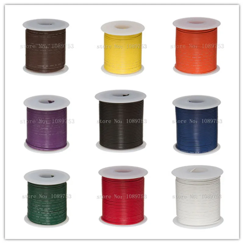 20 метров 20AWG UL1007 ПВХ многожильный провод из луженой меди кабель 300 В