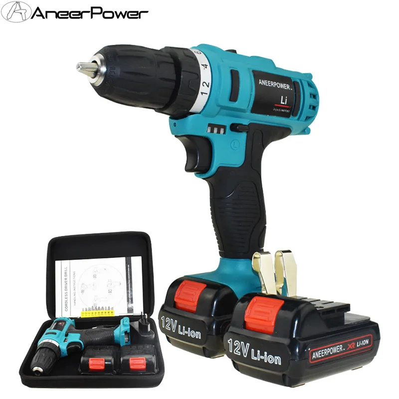 12 В электроинструменты электрическая отвертка 1 5 Ач литий ионная батарея Емкость