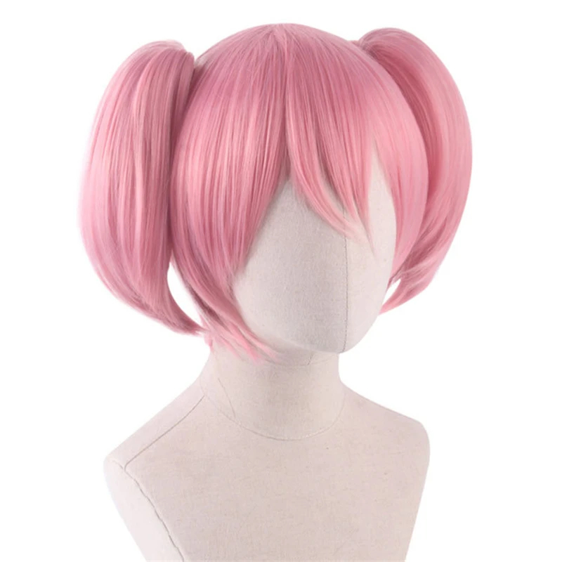 Парики для косплея из аниме Puella Magi Madoka Magica Kaname длинные золотистые волосы игры на