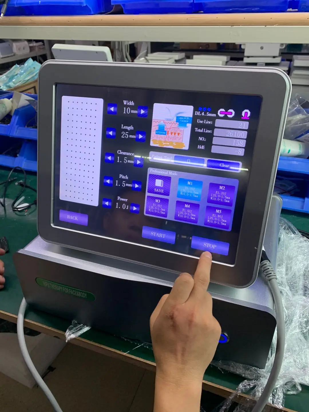 

Wrinkle removal anti-aging beauty machine skin tightening face lifting beauty skin care tools with 5 heads