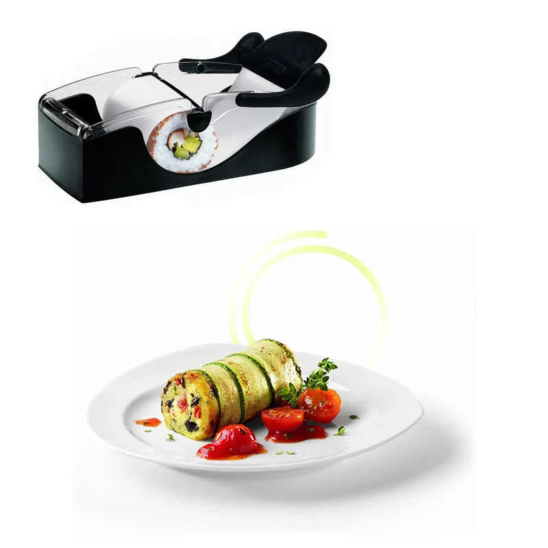 

DIY Magic Rice Roll Easy Sushi Maker Cutter Roller Kitchen Creative Onigiri Sushi Roller Mold Perfect Sushi Bamboo Curtain Tools