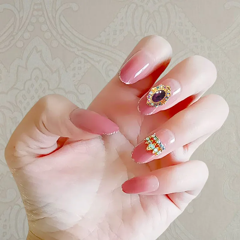 

24 шт., накладные ногти для женщин, несколько видов