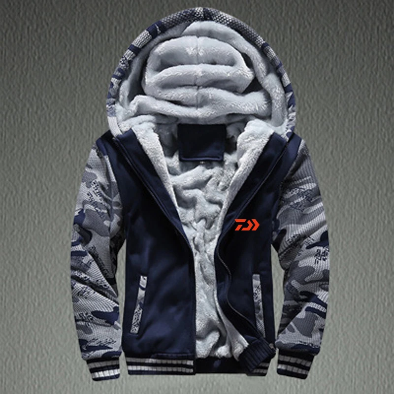 

2020 DAIWA Fishing Clothing Spring Autumn Outdoor Sport Camouflage Fishing Sweatshirts Men Jacket DAWA Fishing Clothes Hoodies
