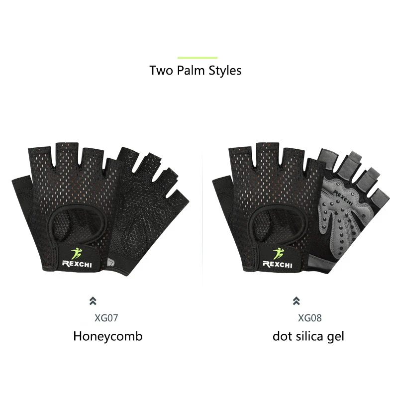 Перчатки для фитнеса с половинными пальцами мужчин и женщин тренировочная