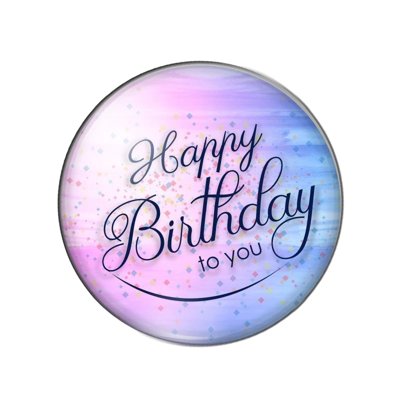 Модный подарок на день рождения для празднования дня 8 мм/10 мм/12 мм/круглый фото