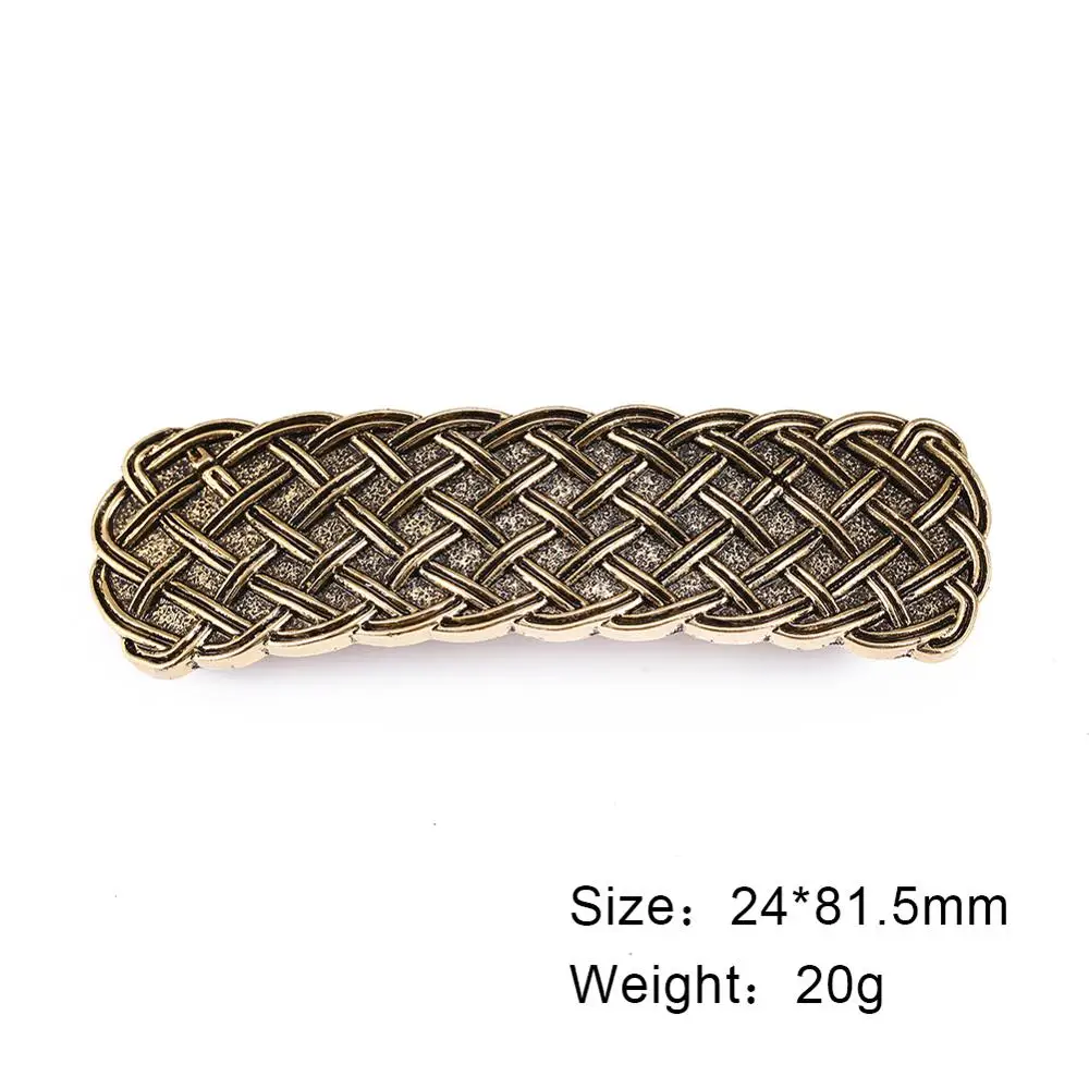 Заколка для волос Skyrim в винтажном стиле женщин и девушек амулет викинга заколка с