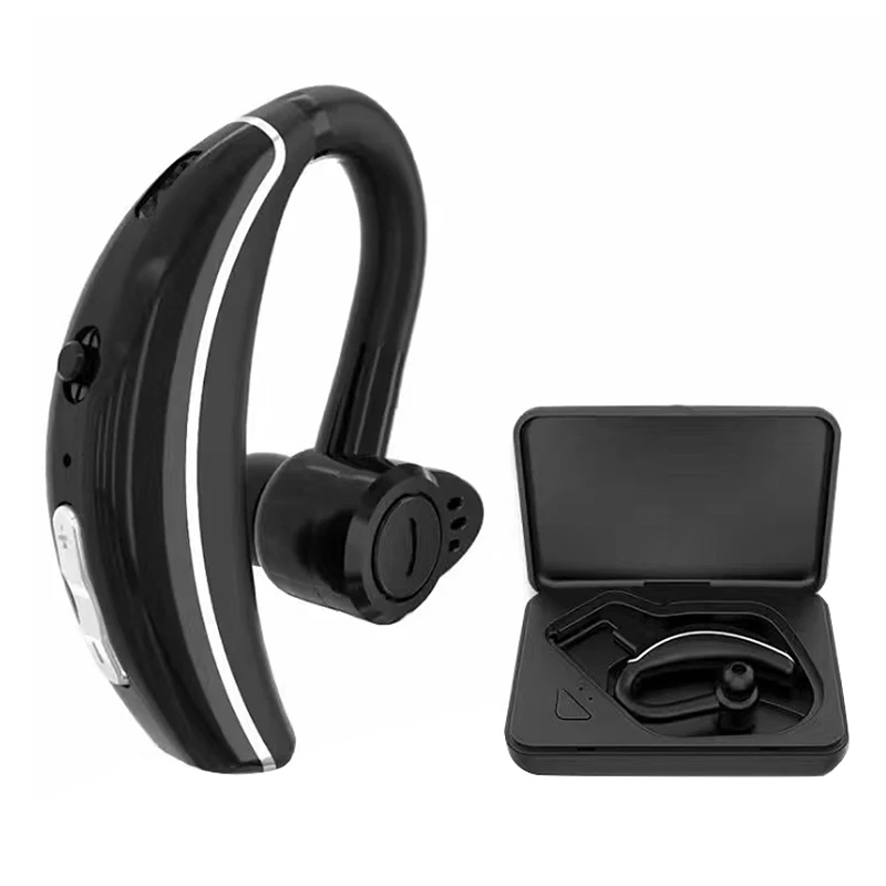 Беспроводная Bluetooth гарнитура Q8 затычки для ушей с шумоподавлением голосовой