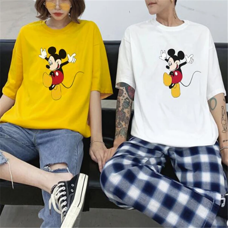 Футболка с коротким рукавом и круглым вырезом унисекс | Женская одежда