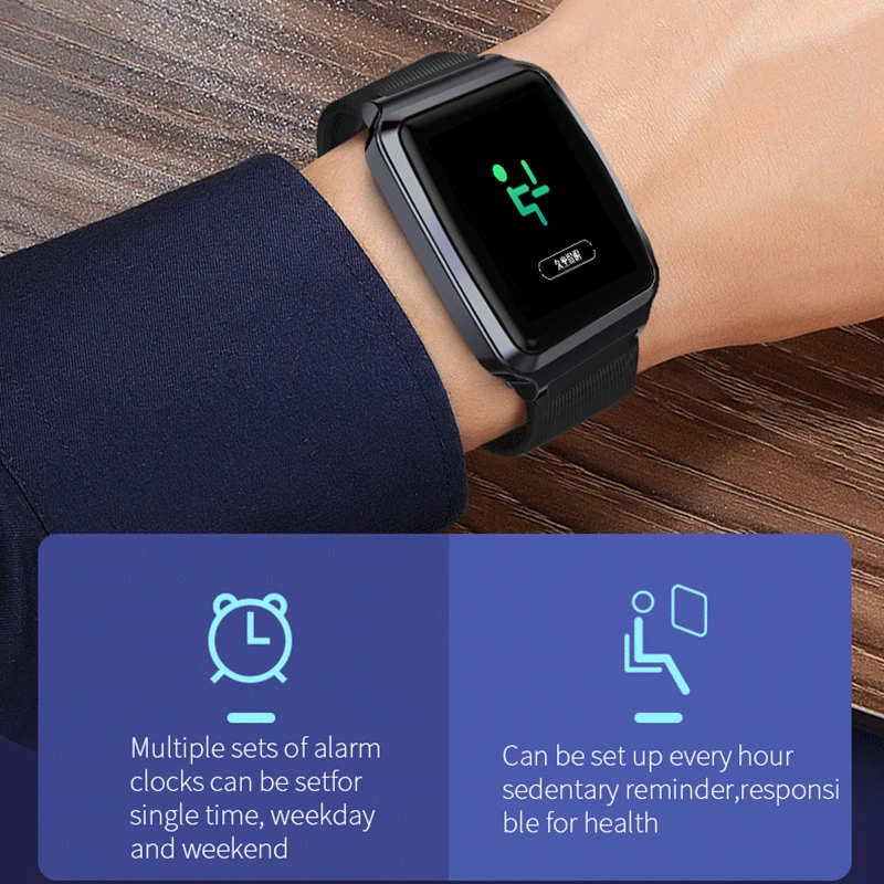 New Fitness Tracker Smart Watch KY116 Waterproof IP67 Heart Rate Sleep Monitor Pedometer Bracelet For IOS Android | Электроника
