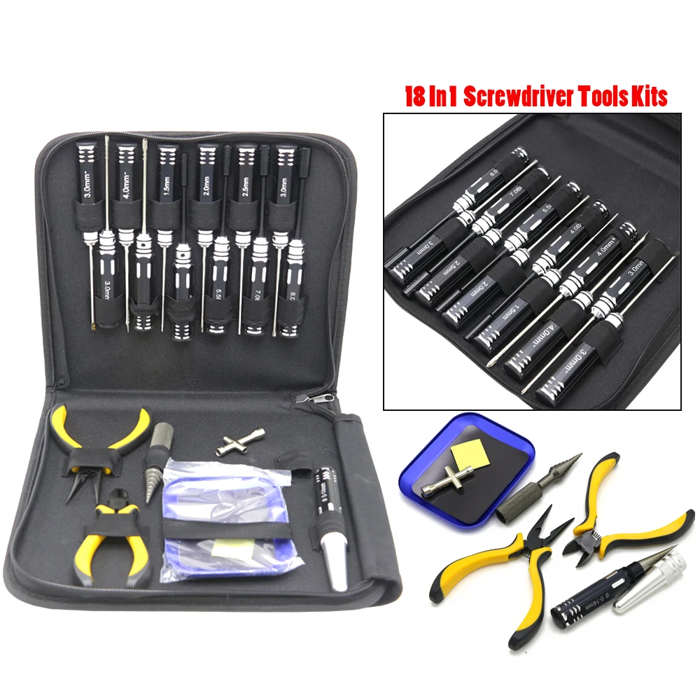 набор отверток и плоскогубц