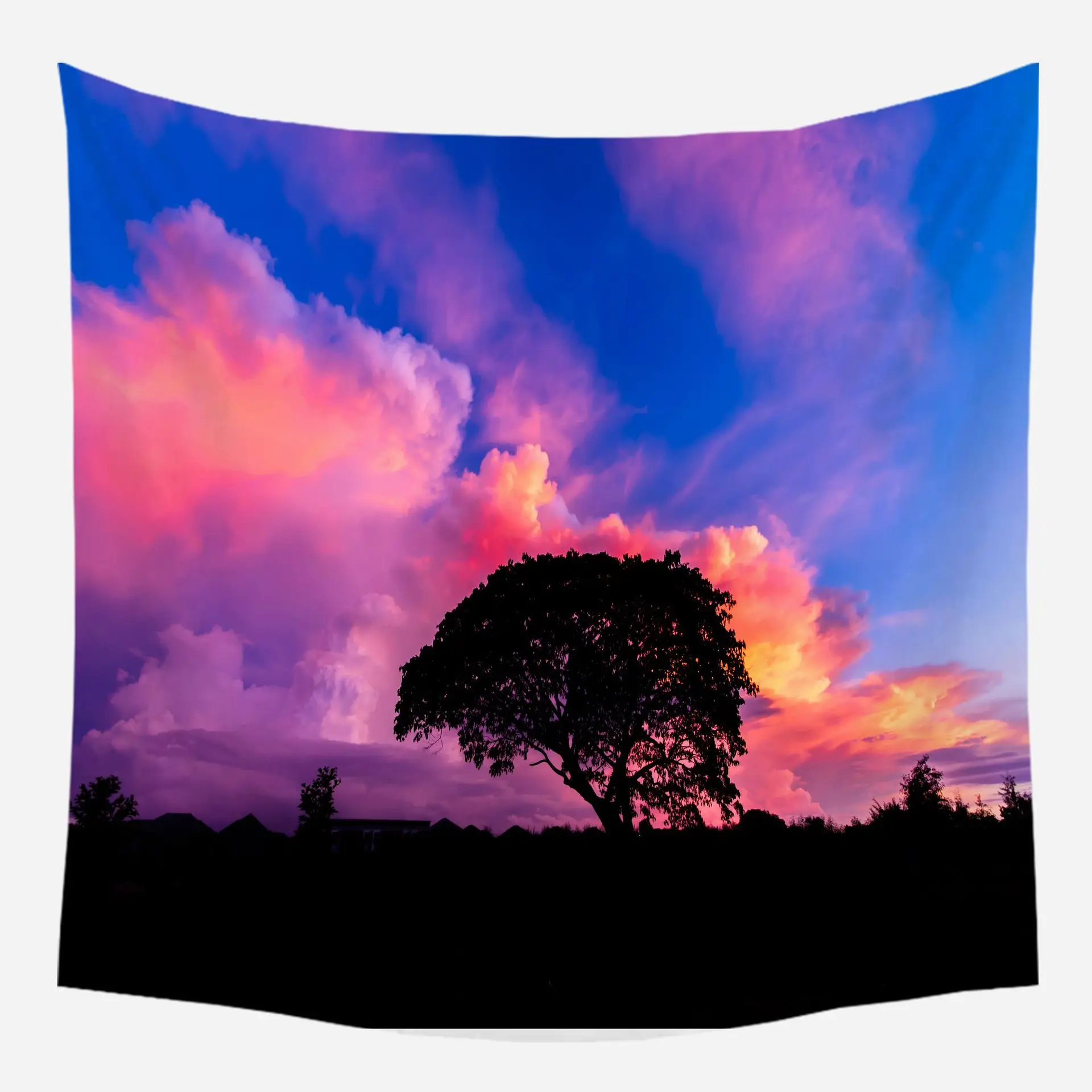 

2021 Net Red Scenery Tapestry Wall Hanging Gossip Tapestries