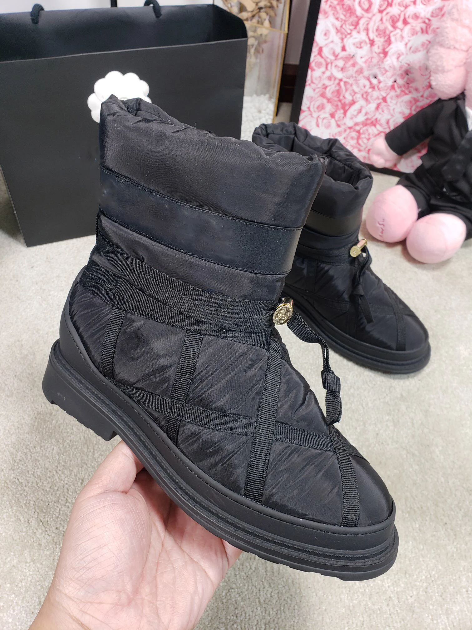 Новинка зимние ботинки с добавлением кашемира повседневные на плоской подошве в