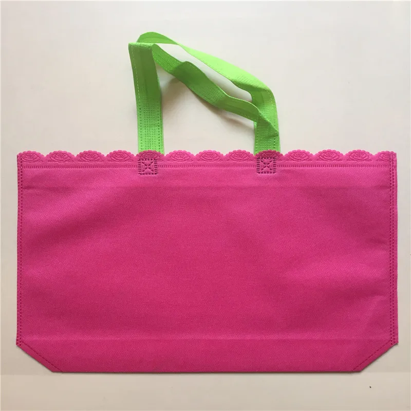 Многофункциональная Подарочная сумка с ручкой для женщин однотонный нетканый