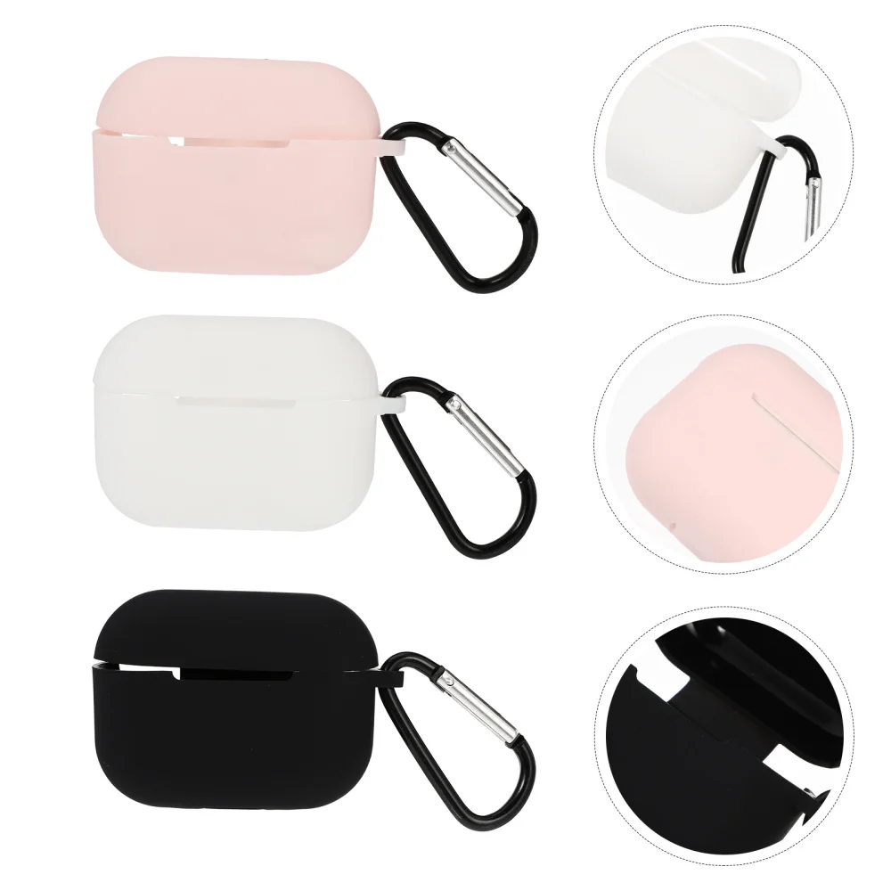 

3pcs Wireless Earphone Box Compatible with Airpods 1/2 Charging Protective Shell