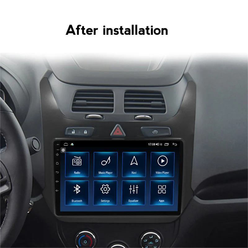 8 ядра Android 10 RDS голос Управление Для Chevrolet Cobalt 2 2011 - 2018 Автомобиль Радио