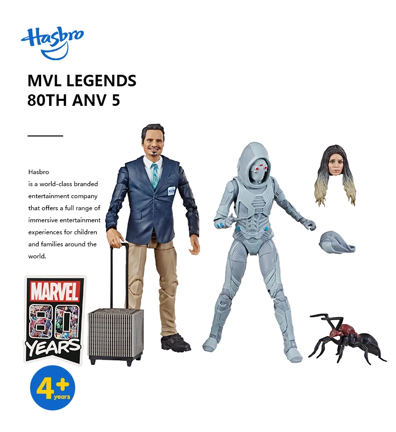 Hasbro Marvel Legends серия человек-муравей и ОСА масштаб в стиле фильма X-Con Luis и Marvel's Ghost Коллекционная фигурка