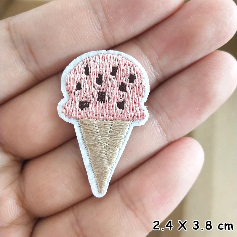 CX41 Модные DIY мультфильм рукописные слова патч вышитые Симпатичные значки хиппи железа на детские нашивки для наклейки для одежды 26 стиль - Цвет: CX41