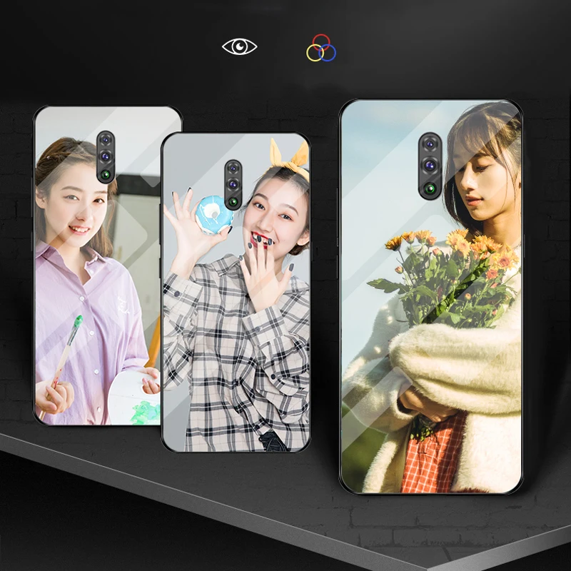 DIY закаленное Стекло чехол для OPPO Рино 5G 10X Realme Ace 3 Pro X2 X Lite K3 F11 Pro K1 R15X A77 F9 A73 F5 A3 A83 A1 аудиокассеты