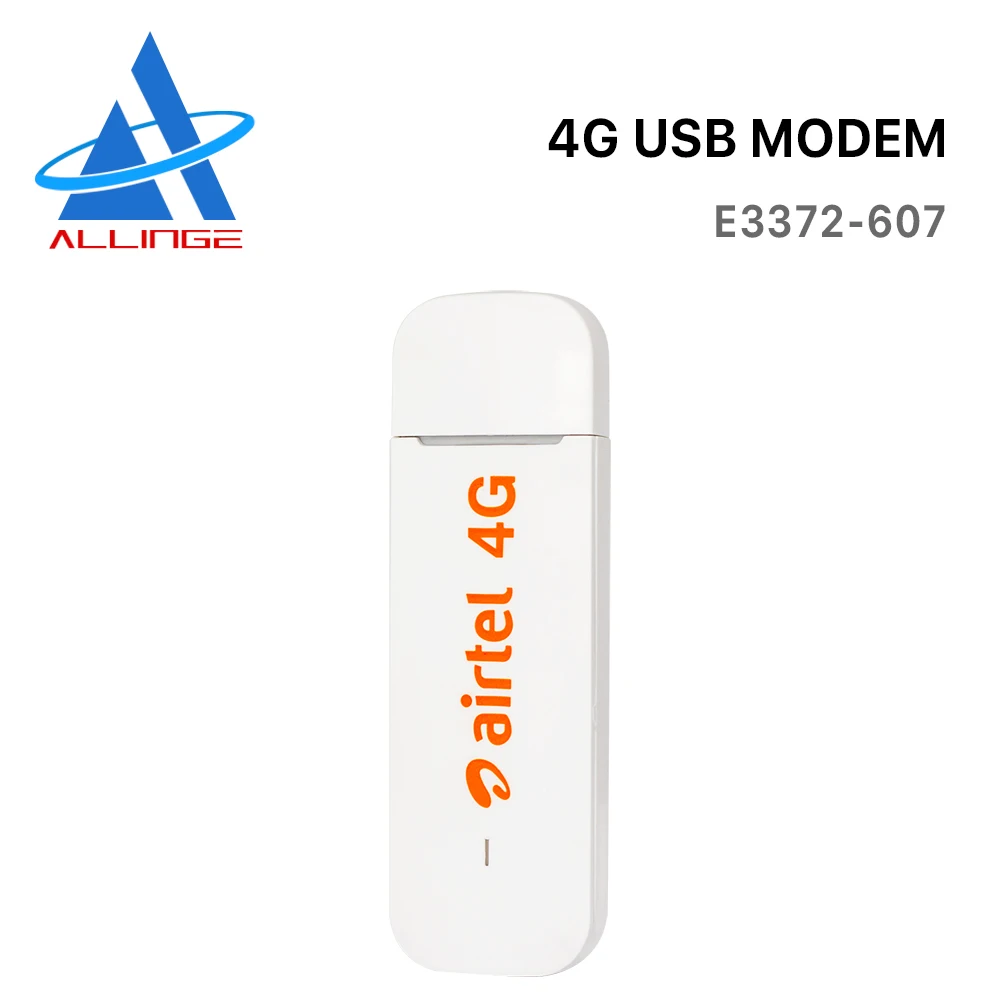 ALLINGE 4G Wi-Fi Беспроводной маршрутизатор E3372 E3372h-607 150 Мбит/с 4 аппарат не привязан к
