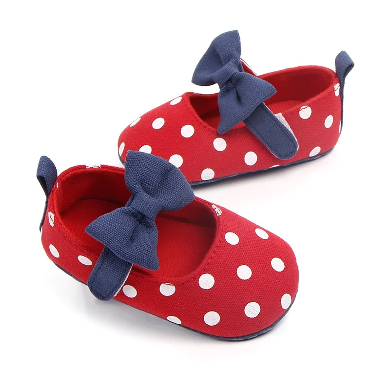

Baby Girl Shoes Infant First Walker Newborn Dot Spring Autumn Toddler Shoes Fashion Baby Shoes