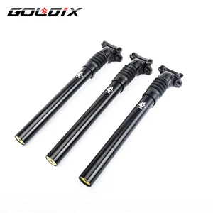 GOLDIX Suspension Seatpost Shock Absorber Damping Alu MTB Mountain Bike Bicycle Seat Post 27.2 31.6mm Bicycle Seat Parts