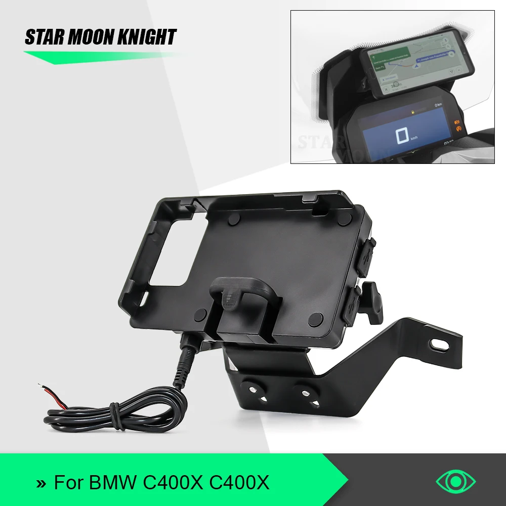 Мотоциклетный GPS смартфон C400X крепление для навигации монтажный кронштейн
