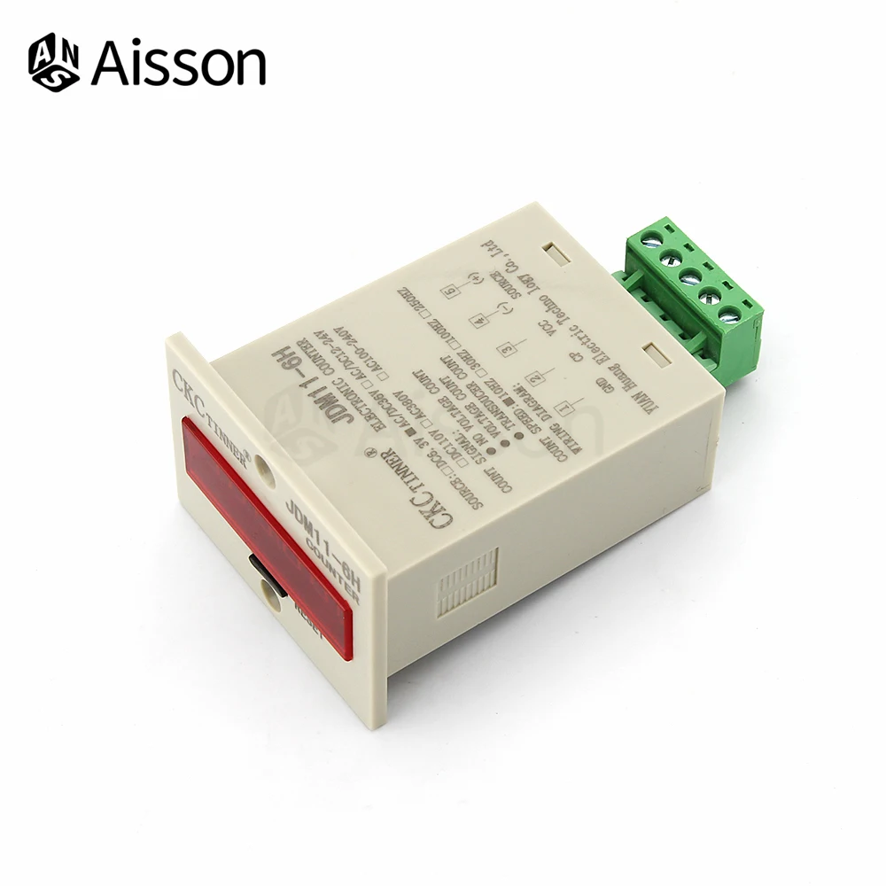 JDM11 6H 6 цифр электронный цифровой счетчик Дисплей AC380V 220V DC36V 24V 12V промышленности