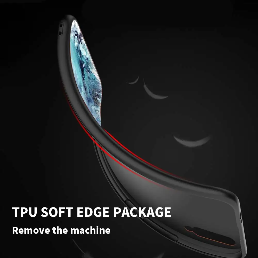 

Marble Art Soft Case For Huawei P30 P40 P20 P Smart Z Y6p Y6 Y7 2019 Honor 20 Lite 8X 9X Pro Black Shell Capas
